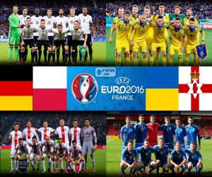 Puzzle Ομάδα C, Euro 2016